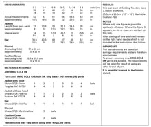 Load image into Gallery viewer, King Cole DK Pattern - Baby Raglan Jacket, Hat, Blanket &amp; Cushion cover (6101)