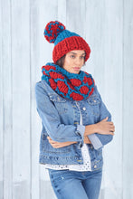 Load image into Gallery viewer, King Cole BIG Knitting Pattern - Ladies Apparel Snood, Scarf &amp; Hats (6111)