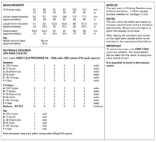 Load image into Gallery viewer, King Cole DK Knitting Pattern – Womens Sweater, Cardigan &amp; Hat (6120)