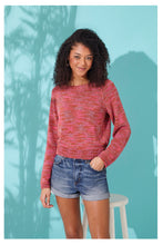 Load image into Gallery viewer, King Cole Double Knitting Pattern - Ladies Sweater and Top (6125)