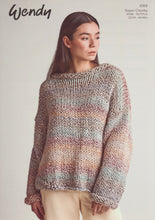 Load image into Gallery viewer, Wendy Super Chunky Knitting Pattern - Ladies Sweater (6169)