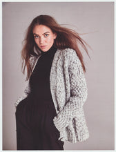 Load image into Gallery viewer, Wendy Aran Knitting Pattern - Unisex Basket Weave Cardigan (6178)