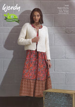 Load image into Gallery viewer, Wendy Super Chunky Knitting Pattern - Lady's Jacket (7000)