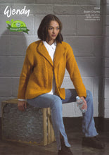 Load image into Gallery viewer, Wendy Super Chunky Knitting Pattern - Lady's Jacket (7004)