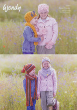 Load image into Gallery viewer, Wendy Super Chunky Knitting Pattern - Children's Winter Accessories (7007)