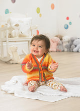 Load image into Gallery viewer, Wendy Peter Pan Baby Double Knitting Pattern - Cardigans (7014)