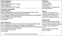 Load image into Gallery viewer, King Cole Funny Yummy &amp; DK Knitting Pattern - Hedgehogs (9135)