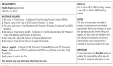 Load image into Gallery viewer, King Cole Tinsel Chunky Knitting Pattern - Cacti (9136)