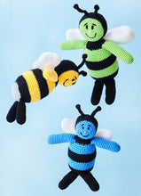 Load image into Gallery viewer, King Cole Double Knit Crochet Pattern - Amigurumi Bees (9157)