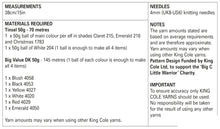 Load image into Gallery viewer, King Cole Tinsel &amp; DK Knitting Pattern - Playful Elves (9164)