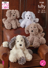 Load image into Gallery viewer, King Cole Double Knitting Pattern – Dog Toys (9188)