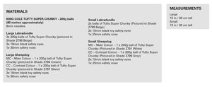 King Cole Double Knitting Pattern – Dog Toys (9188)