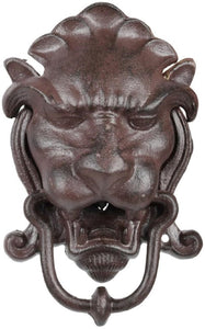 Cast Iron Lion Head Door Knocker