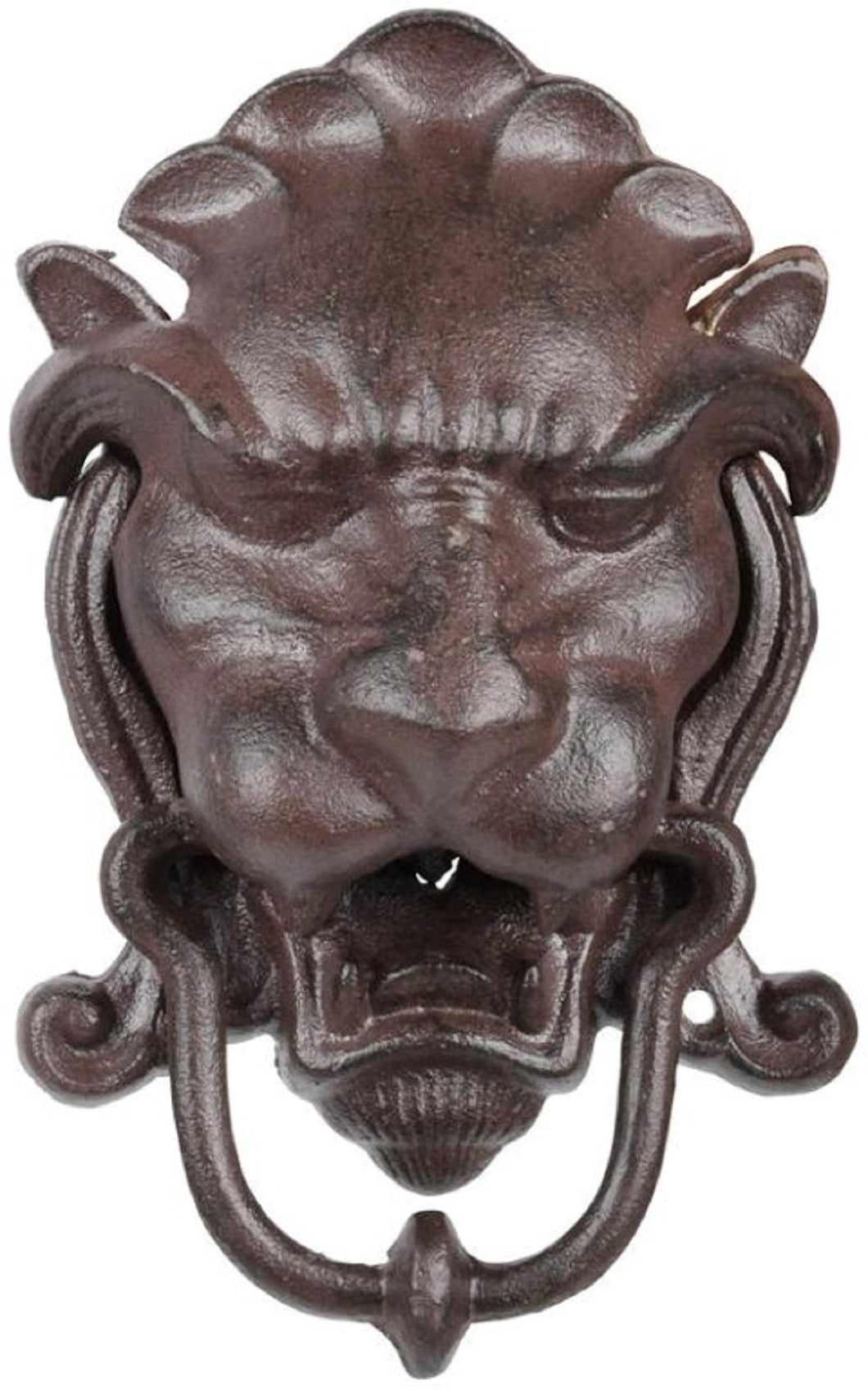 Cast Iron Lion Head Door Knocker