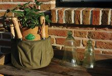 Load image into Gallery viewer, https://images.esellerpro.com/2278/I/146/381/GT05-round-bucket-bag-garden-toolbag-khaki-brown-2.jpg