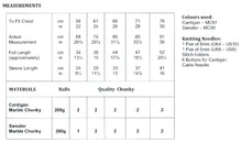 Load image into Gallery viewer, James Brett Chunky Knitting Pattern - Childrens Sweater &amp; Cardigan (JB658)