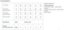 Load image into Gallery viewer, James Brett Double Knit Knitting Pattern - Girl&#39;s Sweater (JB676)