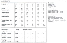 Load image into Gallery viewer, James Brett Chunky Knitting Pattern - Baby Jacket Trousers &amp; Leggings (JB712)