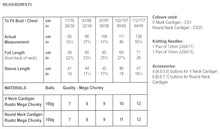 Load image into Gallery viewer, James Brett Mega Chunky Knitting Pattern - Ladies &amp; Mens Cardigans (JB754)