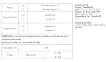 Load image into Gallery viewer, James Brett DK Knitting Pattern - Poppies (JB836)