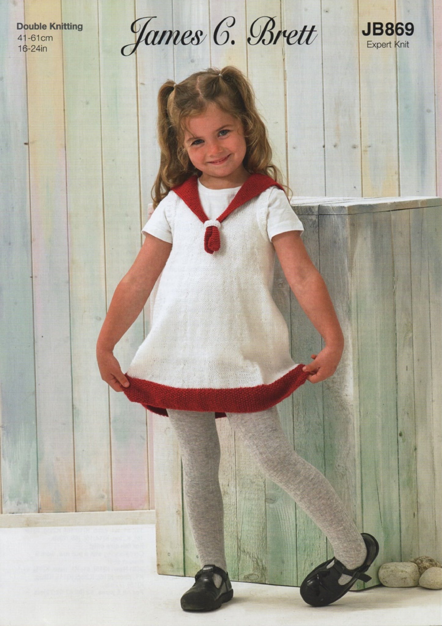 James Brett DK double Knit Knitting Pattern - Girls Sweater Dress (JB8 Classic Home Store James Brett DK double Knit Knitting Pattern - Girls Sweater Dress (JB8 Classic Home Store