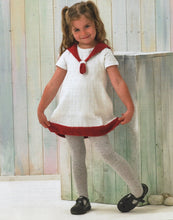 Load image into Gallery viewer, James Brett DK double Knit Knitting Pattern - Girls Sweater Dress (JB869)