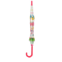 Load image into Gallery viewer, Fallen Fruits Kids Transparent Umbrella with Multi-Coloured Butterfly Design