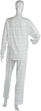 Load image into Gallery viewer, Slenderella Ladies Spot &amp; Heart Print Cotton Pyjamas Blue - UK 10/12