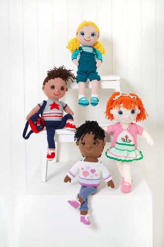 King Cole Playtime Book 1 – Dolls & Accessories Knitting Booklet
