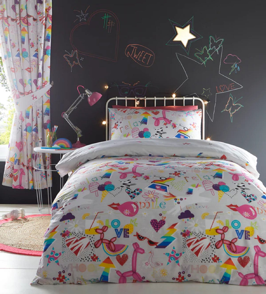 Sketch Single Duvet Set