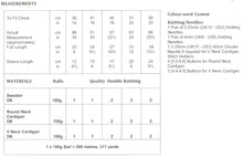 Load image into Gallery viewer, UKHKA 193 Double Knitting Pattern - Baby Cardigans &amp; Sweater