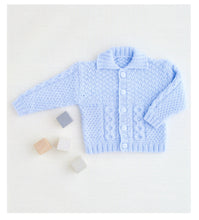 Load image into Gallery viewer, UKHKA 217 Double Knit Knitting Pattern - Baby Jackets