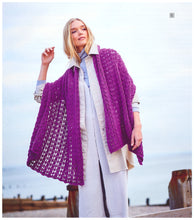 Load image into Gallery viewer, UKHKA 226 Chunky Knitting Pattern - Ladies Shawl &amp; Scarf