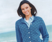 Load image into Gallery viewer, UKHKA 249 Women&#39;s Double Knit Knitting Pattern - 2 Design Cardigans