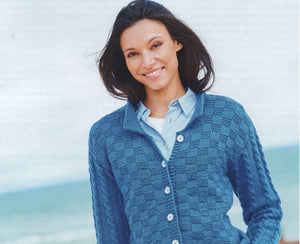 UKHKA 249 Women's Double Knit Knitting Pattern - 2 Design Cardigans