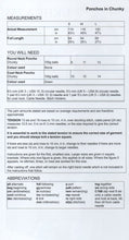 Load image into Gallery viewer, UKHKA 253 Chunky Knitting Pattern -Women&#39;s Chunky Roll Neck &amp; Round Poncho