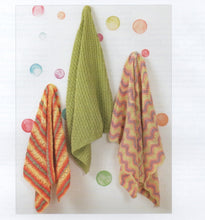 Load image into Gallery viewer, Wendy Peter Pan Double Knit Pattern 7016 Baby Blankets in 3 Designs