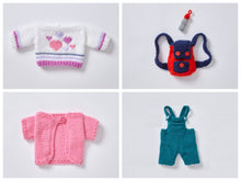 Load image into Gallery viewer, King Cole Playtime Book 1 – Dolls &amp; Accessories Knitting Booklet
