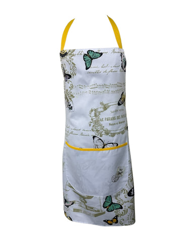 Butterfly Cotton Cooking Apron 70cm x 87cm