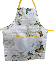 Load image into Gallery viewer, Butterfly Cotton Cooking Apron 70cm x 87cm