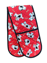 Load image into Gallery viewer, Dog &amp; Bone Red Quilted Double Oven Glove
