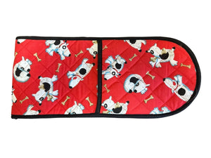 Dog & Bone Red Quilted Double Oven Glove
