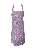 Load image into Gallery viewer, Floral Baking Cooking Pink Bib Apron
