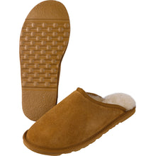 Load image into Gallery viewer, http://images.esellerpro.com/2278/I/966/47/genuine-suede-sheepskin-mules-slippers-hard-sole-ecm001.jpg