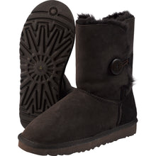 Load image into Gallery viewer, http://images.esellerpro.com/2278/I/967/07/genuine-suede-sheepskin-winter-boots-ladies-eclbb3-chocolate-2.jpg