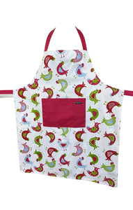 Hen Cotton Cooking Apron 70cm x 87cm