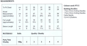 James Brett Chunky Knitting Pattern - Children's Cardigan (JB772)