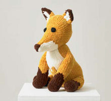 Load image into Gallery viewer, James Brett Chunky Knitting Pattern - Fox (JB808)