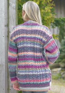 James Brett Chunky Knitting Pattern - Ladies Cardigan (JB842)