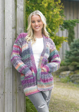 Load image into Gallery viewer, James Brett Chunky Knitting Pattern - Ladies Cardigan (JB842)